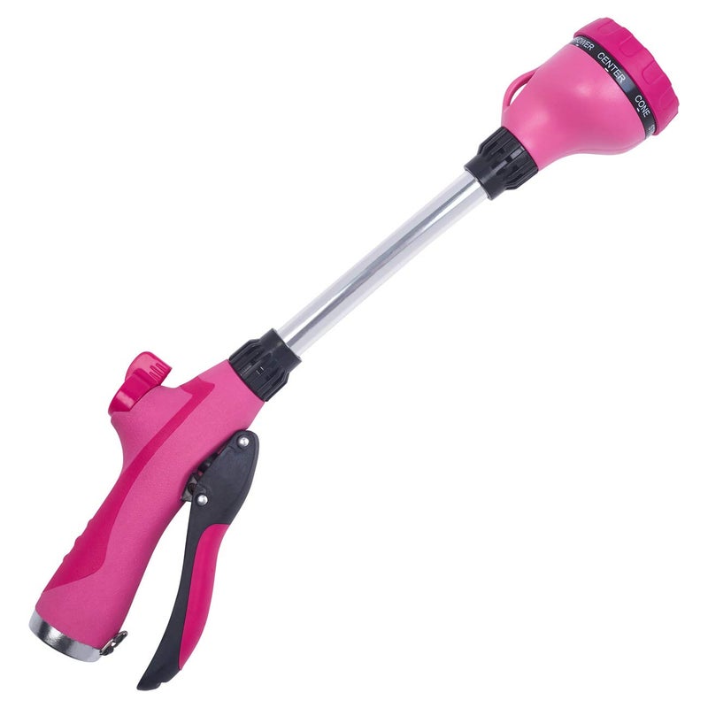SPROUT 65103-AMZ Sprout 8-Pattern 15" Watering Wand and QuickConnect Product Adapter Amazon Bundle, Raspberry Red - Image 4